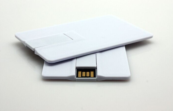 a forma di carta di credito White 16 Gb chiavetta USB nera Aneew