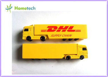 comprare Chiavetta USB di plastica 8GB del camion creativo giallo per la pubblicità del regalo fabbricazione online