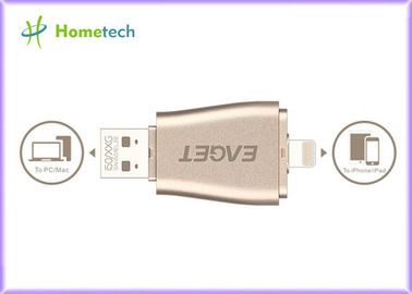 comprare Chiavetta USB portatile 128gb 3 di androide OTG in 1 alluminio per Iphone fabbricazione online