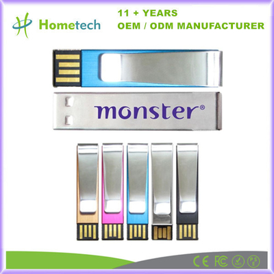 comprare 2GB / 4GB Cold Paper Clip USB Stick con velocità di trasferimento dati e temperatura 0-70C fabbricazione online
