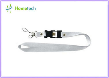 comprare Il bianco personalizza il trasferimento di file di capacità elevata degli azionamenti dell'USB Flash della cordicella fabbricazione online