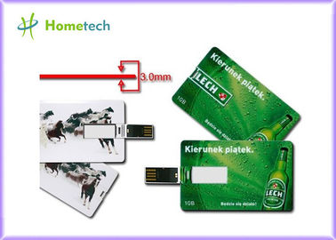 comprare Dispositivo di archiviazione di plastica verde di USB della carta di credito 1GB per il regalo di Natale fabbricazione online