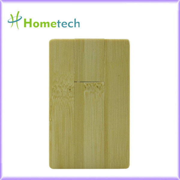 Chiavetta USB di legno di bambù carbonizzata Logo Engraved Wooden USB della carta 16GB 64 GB di azionamento istantaneo di 2tb