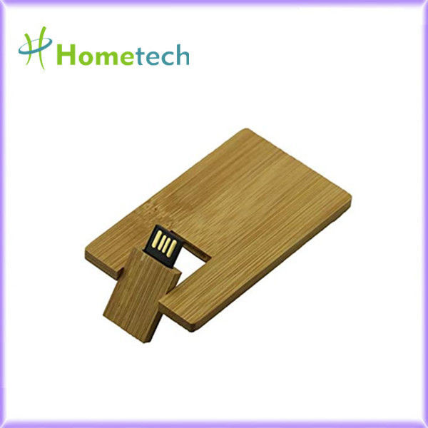 Chiavetta USB di legno di bambù carbonizzata Logo Engraved Wooden USB della carta 16GB 64 GB di azionamento istantaneo di 2tb