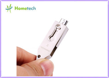Usb promozionale 2,0 Pendrive del telefono cellulare di Otg Thumbdrive 2GB della penna di tocco con Keychain