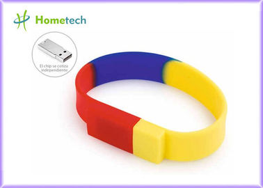 Memory stick promozionale del Usb del silicone di chiavetta USB unica flessibile di Wrisband