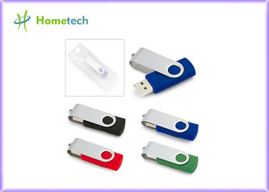 Chiavetta USB di plastica della mini parte girevole variopinta del tornado con stampa su ordinazione di logo