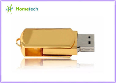 L'oro incide le chiavette USB promozionali 1gb/2gb/4gb/8gb/16gb/32gb/64gb di logo