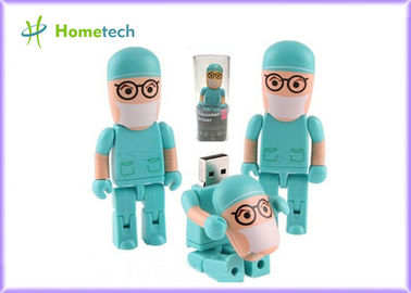 Il dottore di plastica chiavetta USB/bastone Usb di memoria per il PC, 8GB/16GB/32GB/64GB