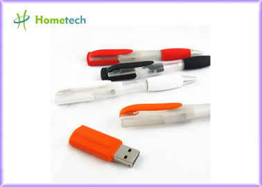 2 in 1 memory stick di plastica multifunzionale della penna del Usb del blu per gli studenti, l'insegnante e l'ufficiale