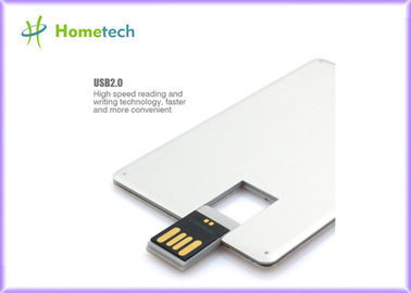 Il micro ha personalizzato la chiavetta USB 2GB/4GB/8GB/16GB della carta di credito del metallo