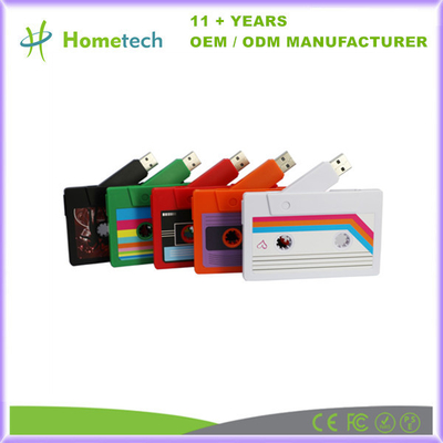 Chiavetta USB 4GB 8GB 16GB 32GB 64GB 128GB di Memoria del nastro a cassetta con il logo su ordinazione