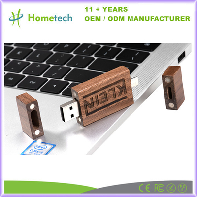 Azionamento istantaneo di USB 2.0 3,0 di legno OTG USB Pendrive 8GB 16GB 32GB 64GB con il logo su ordinazione del laser