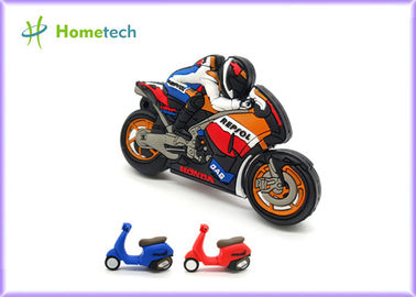 Chiavetta USB di piccola dimensione del motociclo di promozione, disco di plastica molle delle chiavette USB/U dell'automobile di Moto