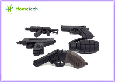 La pistola nera di colore ha personalizzato la chiavetta USB 4gb 8gb 1gb 2gb 128mb 512mb