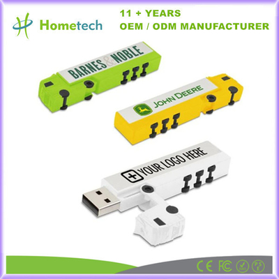 USB in forma di camion di plastica memoria flash 16GB 32GB 64GB USB pendrive con logo di stampa