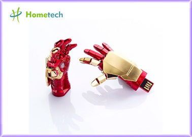 Portatile mobile del disco del giunto U di IRON MAN della chiavetta USB di forma pendrive creativa della palma