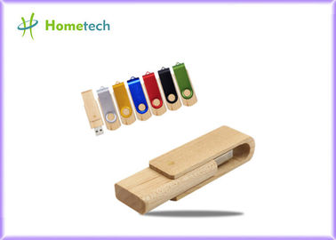 La chiavetta USB di legno promozionale 32GB, 2,0 sfoglia i memory stick di legno del Usb della penna