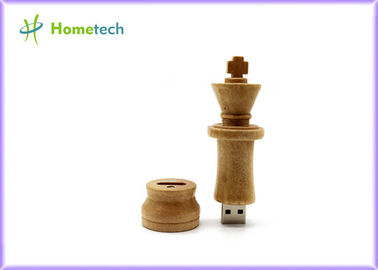 Sfogli la memoria di legno della chiavetta USB 2,0 di scacchi internazionali per il PC/taccuino