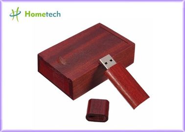 Stampa di Coulor del registratore della chiavetta USB di stile di Rectagnel con il contenitore di legno della noce