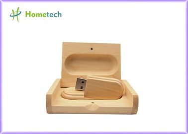 Attacchi la chiavetta USB di legno di stile, l'azionamento 5 del pollice dell'USB Flash - 15MB/velocità di lettura di S