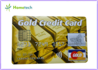 Capacità reale 2gb/stoccaggio Deivce di USB di forma della carta di credito ORO 8gb/di 4gb 16gb 32gb