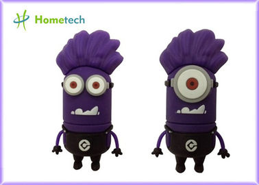 Fumetto porpora USB 8gb, unità USB porpora, chiavetta USB porpora del servo