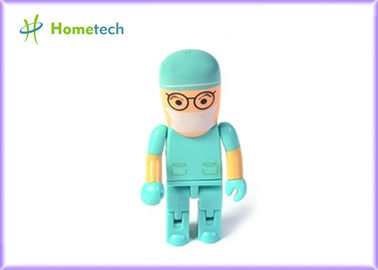 Unità USB su ordine del personaggio dei cartoni animati 8GB/16GB/verde carattere di USB 2.0