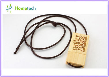 Mini chiavetta USB di legno di promo, chiavetta USB 1GB/2GB USB di logo di stampa laser