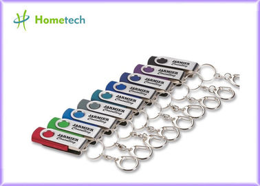 USB 2.0 Colourful dei bastoni di USB di torsione del regalo di promozione/azionamento dell'istantaneo dei bastoni USB della parte girevole