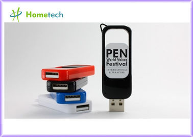 Azionamenti di plastica variopinti dell'USB Flash con stampa del logo del cliente