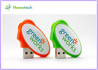 Azionamento blu 8GB, memoria di plastica 2,0 del pollice dell'istantaneo del usb della plastica dell'OEM di USB con il logo su misura USB pendrive
