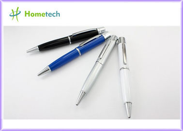 Chiavetta USB di forma della penna/azionamento penna dell'USB Flash con il logo su ordinazione, UNITÀ USB della PENNA su ordinazione di memoria di USB dello stilo del regalo corporativo