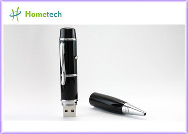 La chiavetta USB promozionale del metallo di forma della penna ha personalizzato l'azionamento della penna di 32GB 44GB 128GB per l'affare