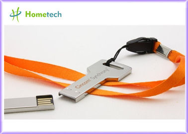 1GB impermeabile - memoria di alluminio veloce a forma di chiave 16GB di USB 2.0 di 64GB USB