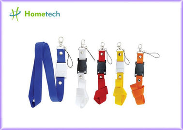 Personalizzi gli azionamenti porpora dell'USB Flash della cordicella di plastica per Windows Vista