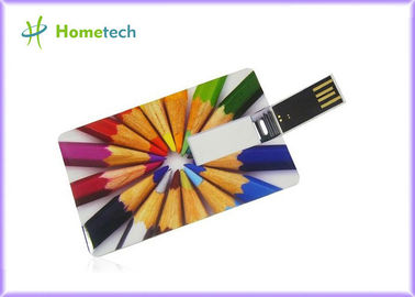Dispositivo di archiviazione di USB della carta di credito della novità, memory stick dell'azionamento della penna