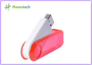 Bastoni di plastica trasparenti di USB di torsione, chiavetta USB del micro 2GB
