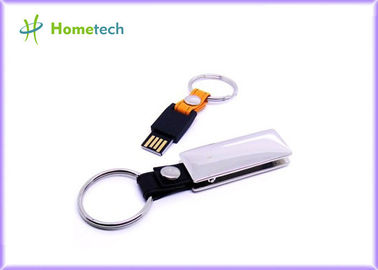 Azionamento del pollice della penna del memory stick del disco di USB Flash del cuoio del nastro 4GB Keychain