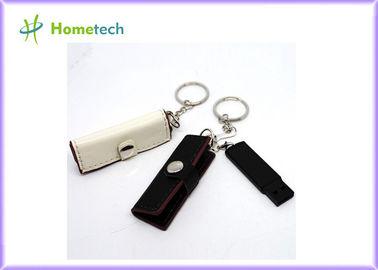 USB 2.0 di cuoio del disco di USB Flash di rettangolo personale per lo studente