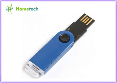 La torsione di plastica blu USB attacca per i regali, azionamento di plastica dell'istantaneo 32gb