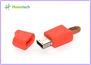 Chiavetta USB rossa del fumetto del gelato/azionamento istantaneo su ordine