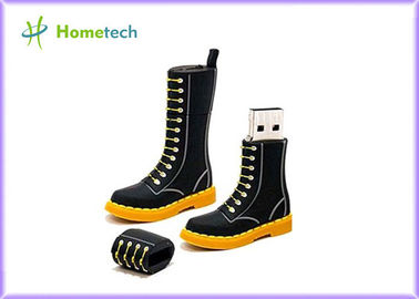 Azionamento del pollice di memoria di chiavetta USB del fumetto degli stivali del nero PER lo studente