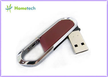 Bastoni di USB di torsione di Brown del metallo, chiavetta USB su misura di alta velocità 4G
