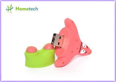 Chiavetta USB del fumetto/carta di gomma rosa dell'azionamento penna di vittoria 7 per l'ufficio