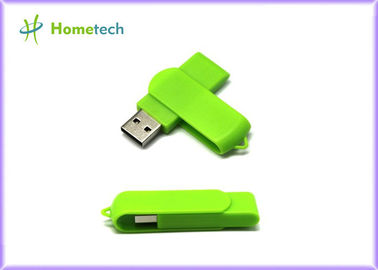 Vestito verde di plastica dei bastoni di USB di torsione per Windows 2000, inciso