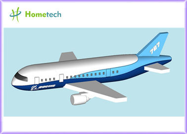 8GB la forma ad alta velocità dell'aeroplano 787 ha personalizzato l'aereo di aria chiavi USB/della chiavetta USB 4GB