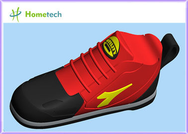 Metta in mostra il LOGO su ordinazione del usb 4gb di memoria flash della chiavetta USB 8gb del PVC di forma delle scarpe in Italia