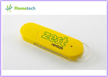 la chiavetta USB di plastica di USB 2.0 di 4GB 8GB, rettangolo ha inciso l'azionamento istantaneo