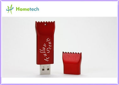 L'ABS di plastica rosso di chiavetta USB 512MB 1GB per il regalo, usb fresco attacca